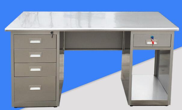 不锈钢电脑桌