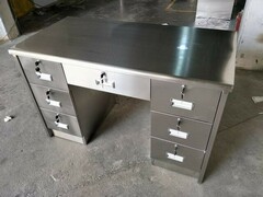 不锈钢办公桌1400