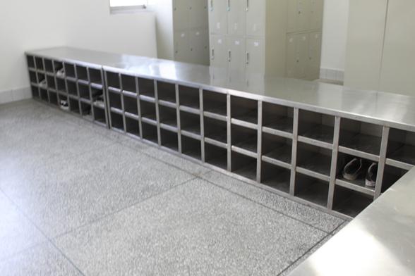 不锈钢车间鞋柜